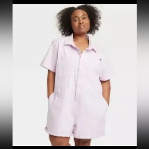 NWT PRIDE π³οΈβπ Lavender Boiler Suit - Picture 4 of 4